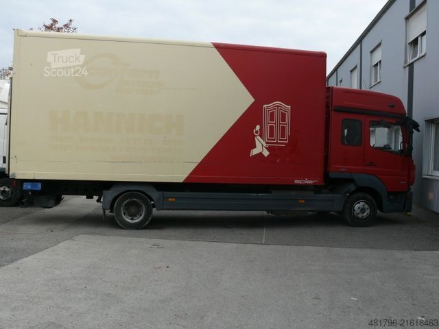 Furgons ar kasti MERCEDES-BENZ Mercedes-Benz Atego 821 Koffer*Liege*6 Sitz*Sthz