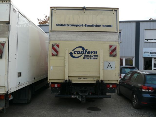 Furgons ar kasti MERCEDES-BENZ Mercedes-Benz Atego 821 Koffer*Liege*6 Sitz*Sthz