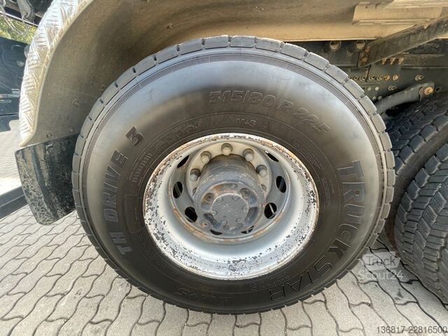 Camion-benne tricar VOLVO FMX 460 6x4 BLL Meiller Bordmatik Retarder TAAXL