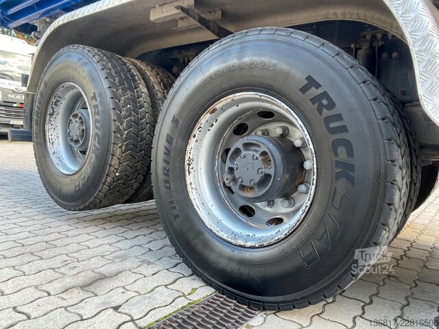 Camion-benne tricar VOLVO FMX 460 6x4 BLL Meiller Bordmatik Retarder TAAXL