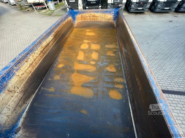 Camion-benne tricar VOLVO FMX 460 6x4 BLL Meiller Bordmatik Retarder TAAXL