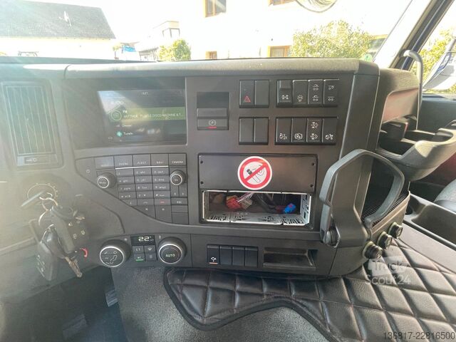 Camion-benne tricar VOLVO FMX 460 6x4 BLL Meiller Bordmatik Retarder TAAXL
