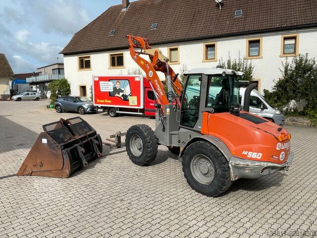 Radlader ATLAS Weycor AR560 Radlader Schaufel + Palettengabel