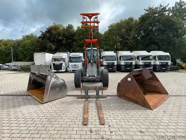 Radlader ATLAS Weycor AR560 Radlader Schaufel + Palettengabel