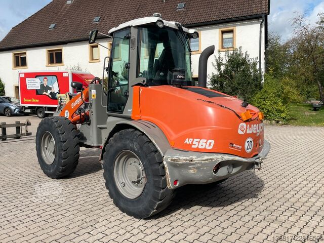Radlader ATLAS Weycor AR560 Radlader Schaufel + Palettengabel