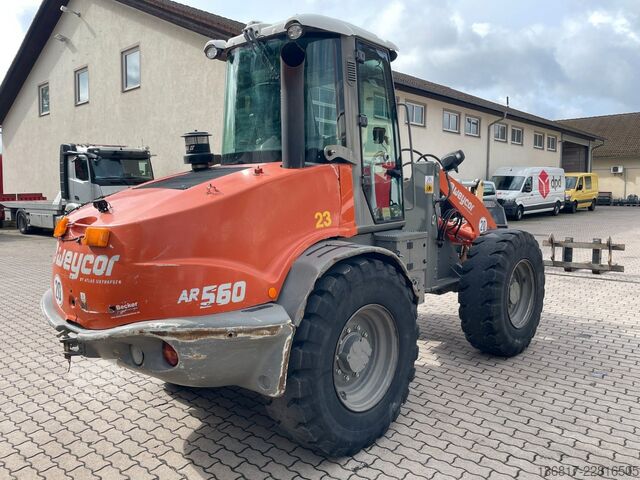 Radlader ATLAS Weycor AR560 Radlader Schaufel + Palettengabel