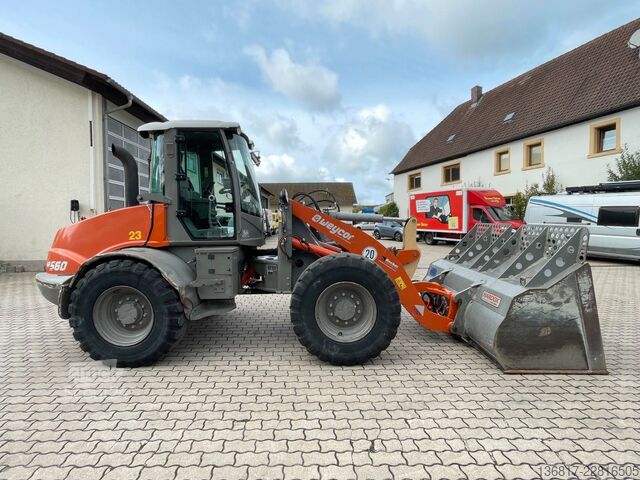 Radlader ATLAS Weycor AR560 Radlader Schaufel + Palettengabel