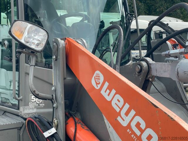 Radlader ATLAS Weycor AR560 Radlader Schaufel + Palettengabel