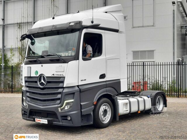Ciągnik siodłowy typu volume MERCEDES-BENZ 1848 LS ACTROS L Retarder Standklima 2xTank