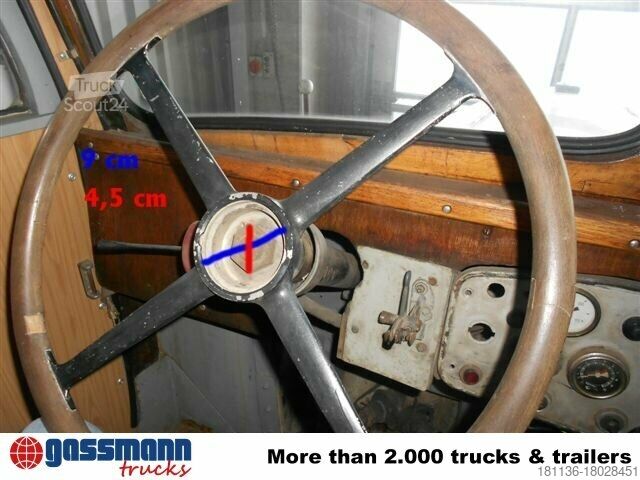 Autocarro ribaltabile  VEB BARKAS WERKE Vomag Typ H6 Oldtimer