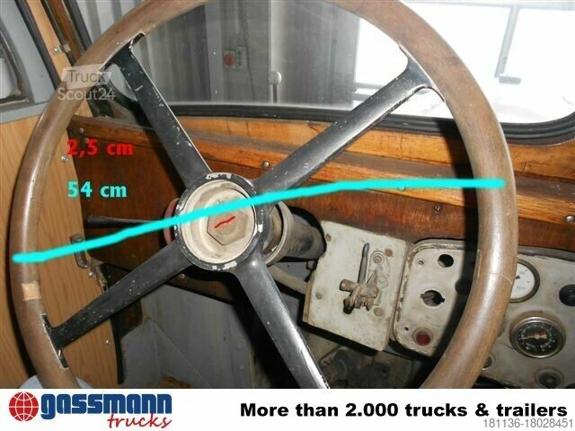 Autocarro ribaltabile  VEB BARKAS WERKE Vomag Typ H6 Oldtimer