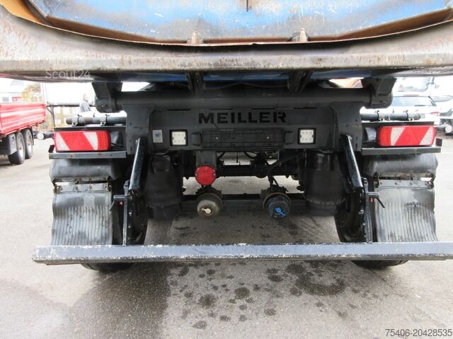 Kipper Auflieger meiller Kippauflieger Thermomulde Liftachse