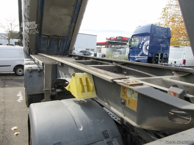 Kipper Auflieger meiller Kippauflieger Thermomulde Liftachse