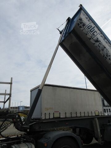 Kipper Auflieger meiller Kippauflieger Thermomulde Liftachse