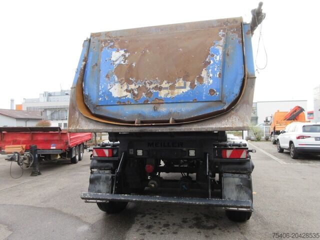 Kipper Auflieger meiller Kippauflieger Thermomulde Liftachse