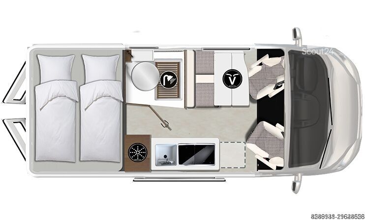 Camper van CHAUSSON V594 VIP