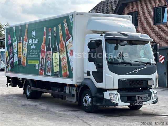 LKW mit Kofferaufbau VOLVO FL 210 4x2 Euro 6 Koffer mit Ladebordwand