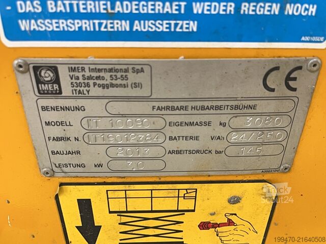 ножничный подъёмный стол Iteco IT 10090 (12m)