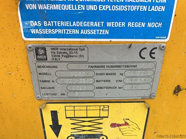 ножничный подъёмный стол Iteco IT 8290 (10m)