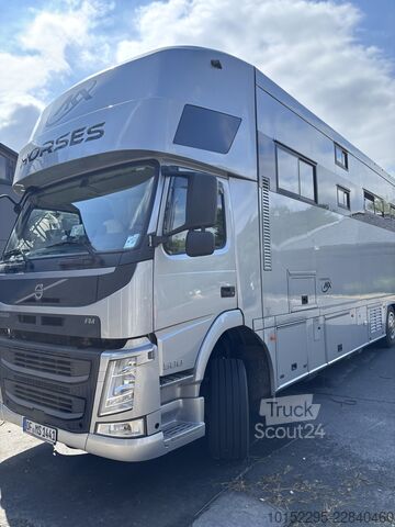 Transportor de cai pentru 8 cai - camion pentru transportul cailor Volvo FM500AKX Pferdetransporter 8 Pferde