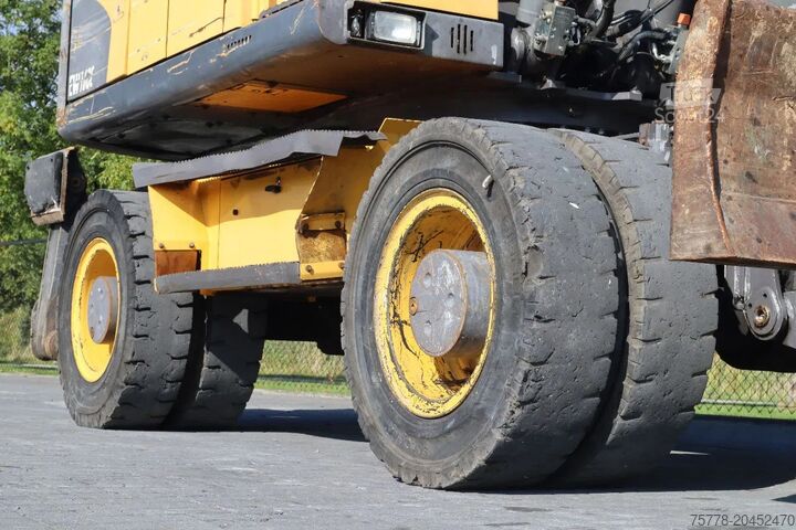 Mobiele graafmachine Volvo EW160C | EW 160 C | LIFT CAB | DOZERBLADE | QUI...