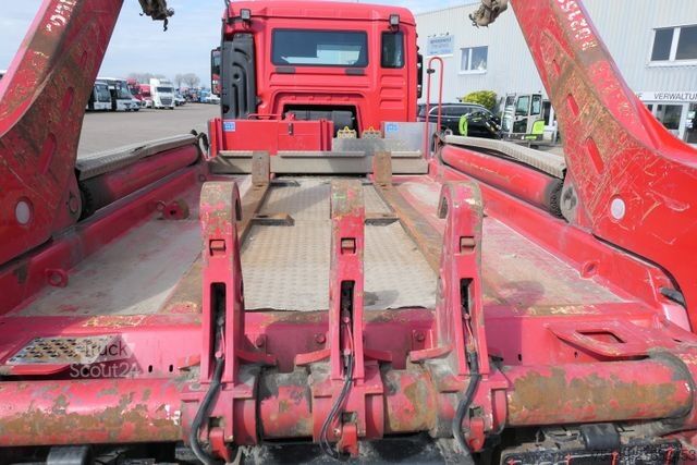 Absetzkipper LKW MAN 26.420 TGS BL 6x2, Meiller AK 16NTG, Funk, Lenk
