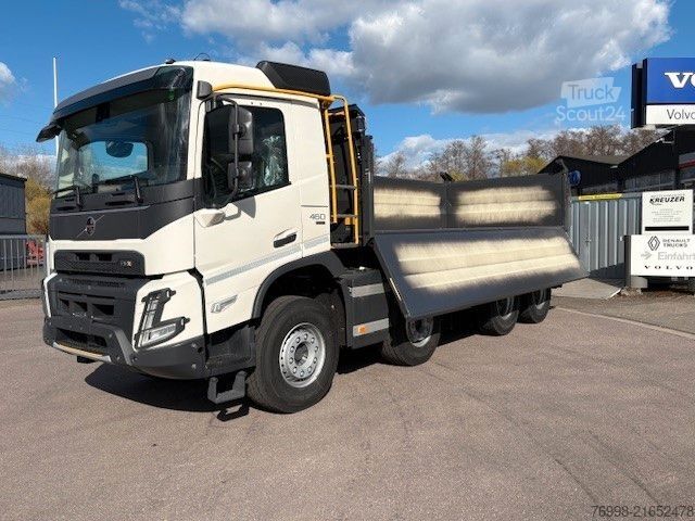Three-sided tipper truck VOLVO FMX460 8x4R Meiller DSK Trigenius