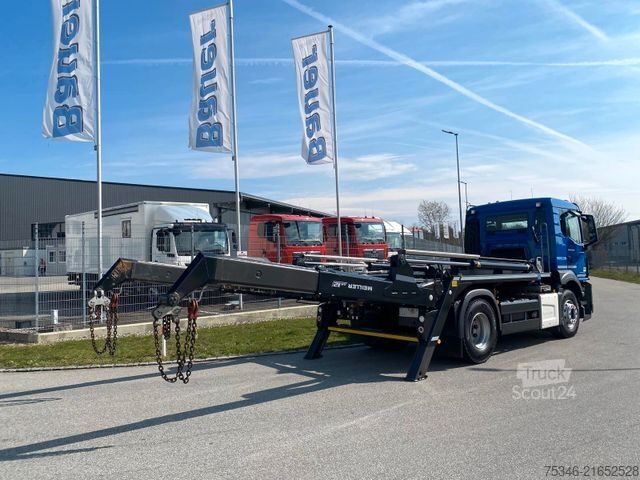 Camião porta-contentores de gancho MAN TGS 18.430 / Meiller Absetzkipper/Funk/nur 8 tkm