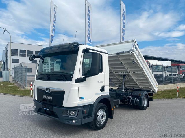 Autocarro ribaltabile MAN TGL 12.250 BL / Kipper/Klima/3-Sitzer/ NL6,6To