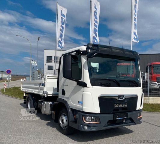 Autocarro ribaltabile MAN TGL 12.250 BL / Kipper/Klima/3-Sitzer/ NL6,6To