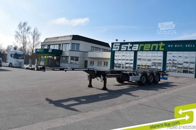 Wissellaadbak oplegger D-TEC Flexitrailer LS Containerchassis ADR Highcube