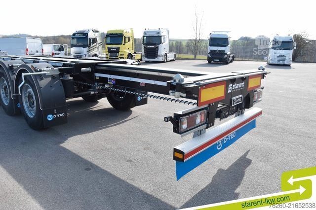 Wissellaadbak oplegger D-TEC Flexitrailer LS Containerchassis ADR Highcube