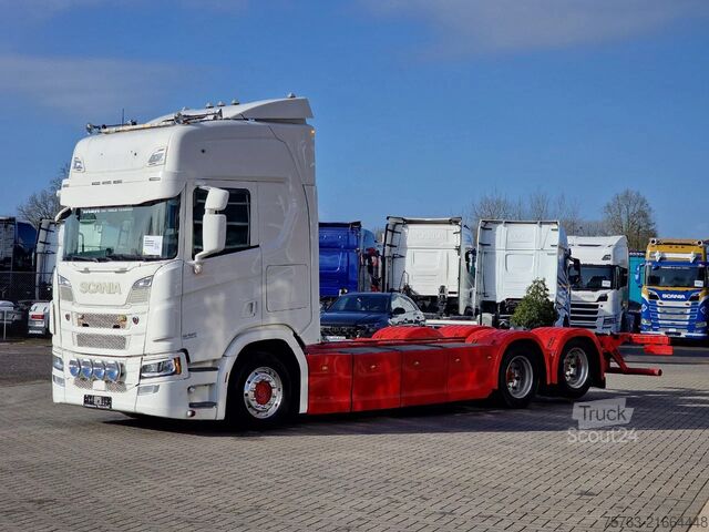 Châssis avec cabine Scania R500 NGS Highline 6x2 chassis - Retarder - Full...
