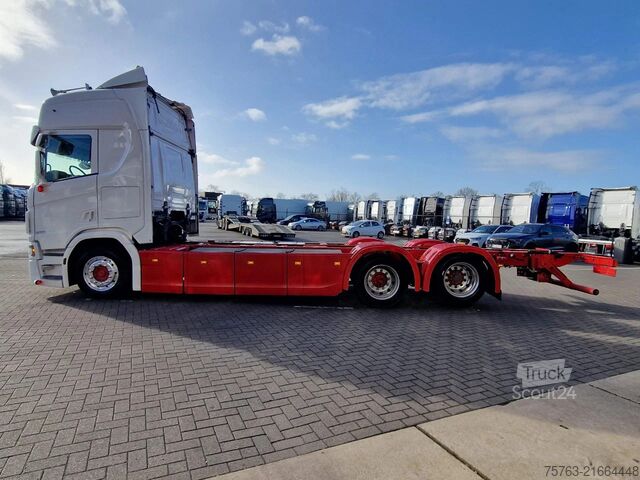 Châssis avec cabine Scania R500 NGS Highline 6x2 chassis - Retarder - Full...