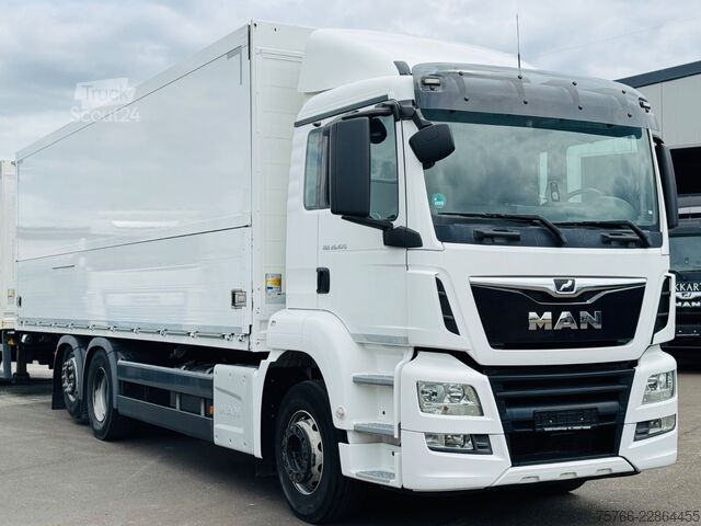 LKW mit Getränkeaufbau MAN TGX 26.470 L / LBW / LENKACHSE