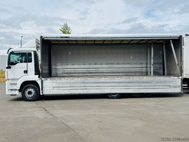 LKW mit Getränkeaufbau MAN TGX 26.470 L / LBW / LENKACHSE