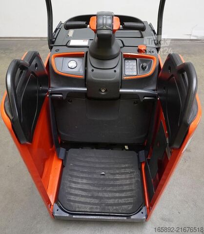 Transpallet elettrico con operatore a bordo in piedi Linde T 20 FP 1153-02