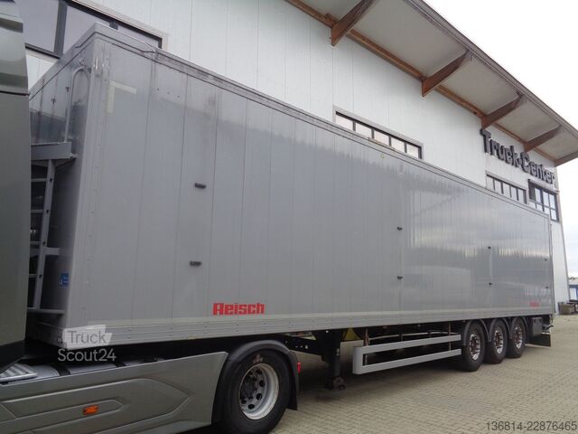 Semirreboque com piso móvel REISCH RSBS-3-13 92 cbm Liftachse SAF