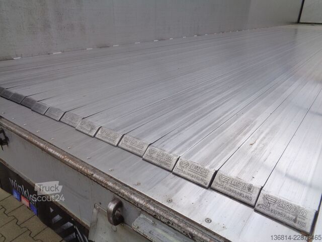 Semirreboque com piso móvel REISCH RSBS-3-13 92 cbm Liftachse SAF