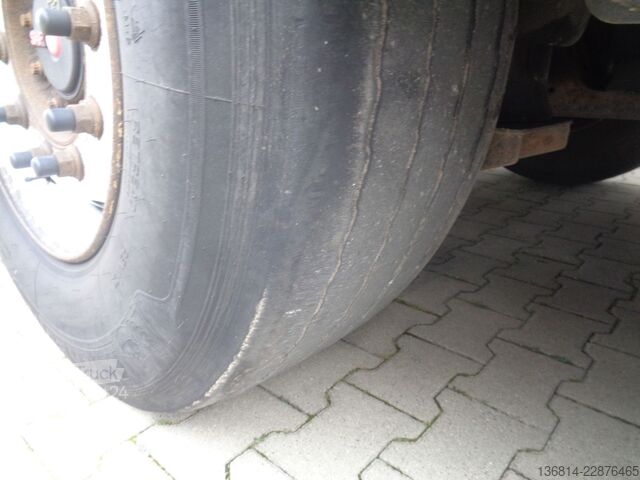 Semirreboque com piso móvel REISCH RSBS-3-13 92 cbm Liftachse SAF