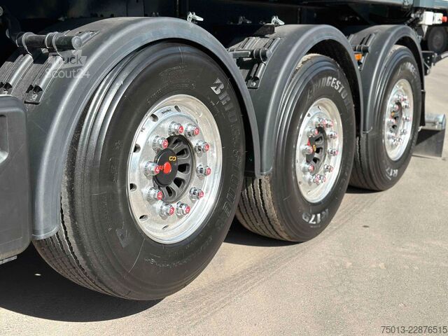 Cisterninė puspriekabė LANGENDORF Combi-Liner Kipper 48 cbm+ Gülle 27 cbm, MIETEN?