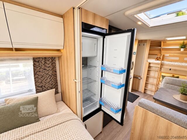 Caravana HOBBY De Luxe 540 KMFe Garage Auflastung 1800 kg