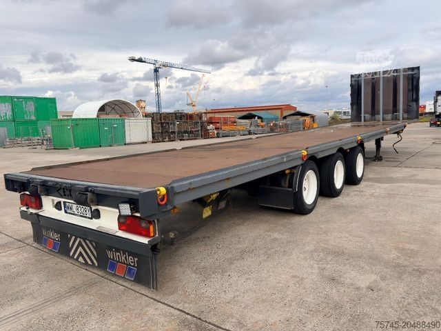Working platform semitrailer  VAN_ECK