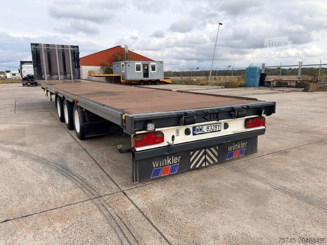 Working platform semitrailer  VAN_ECK