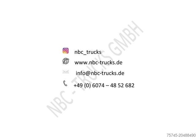 Arbeidsplattform semitrailer VAN_ECK