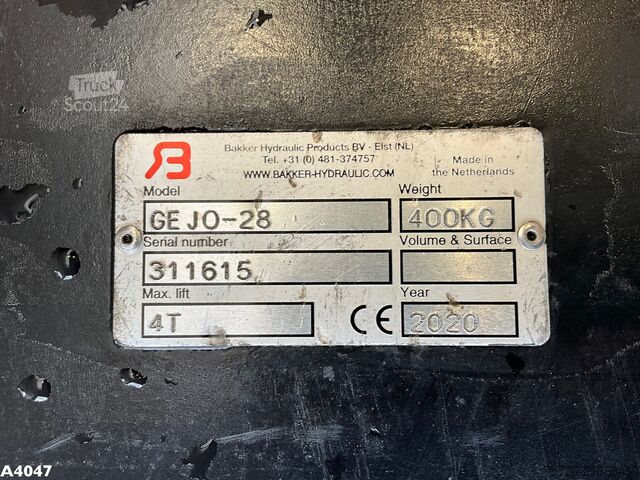 Greifer Bakker Gejo 28 hakengrijper 