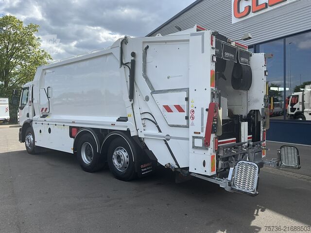 Vehículo de recogida de basuras Renault D 26 WIDE Euro 6 Geesink Norba MF 300 21m³
