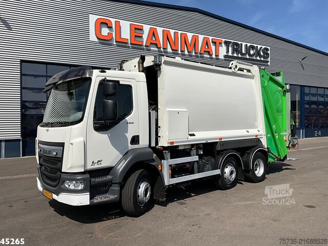 Vehicul de colectare a deșeurilor DAF FAG LF 220 Euro 6 Terberg Olympus 14m³ Just 138...