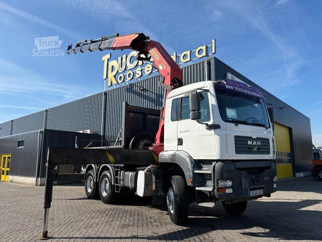 Jeřábové vozidlo MAN TGA 33.390 + PALFINGER PK 36002---5X EXT + 6X6 ...