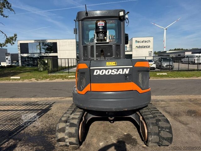 Minirýpadlo DOOSAN DX 50 Z-7 5.4T - *FULL HYDR - *CENTRAL GREASING...